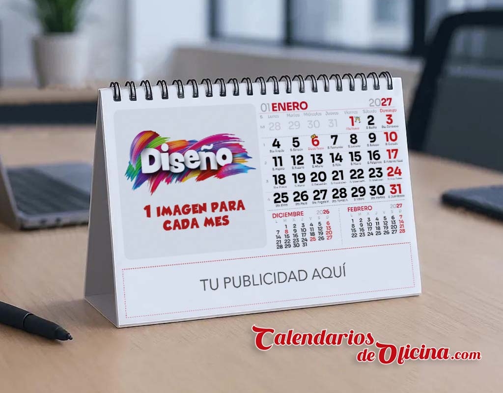 calendario con imágenes publicidad empresas